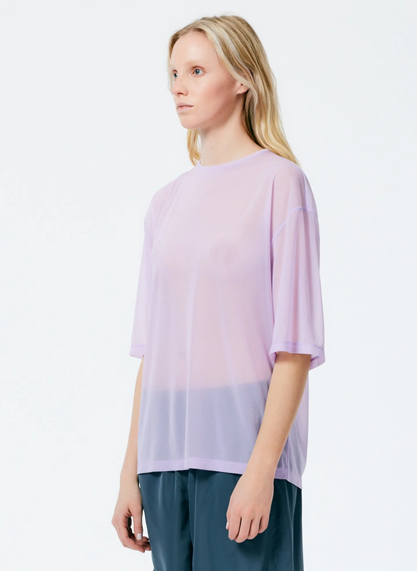 Sheer Gauze Easy T-Shirt