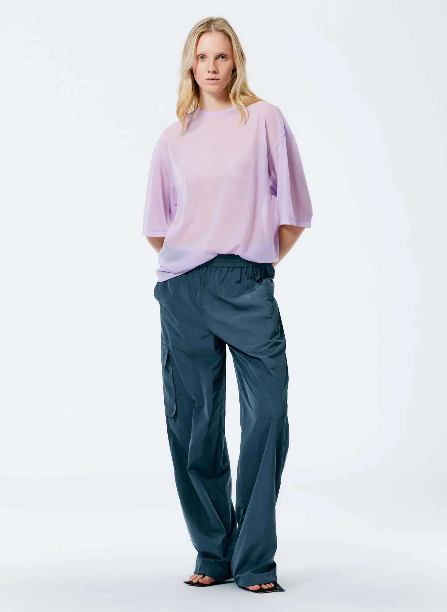 Sheer Gauze Easy T-Shirt