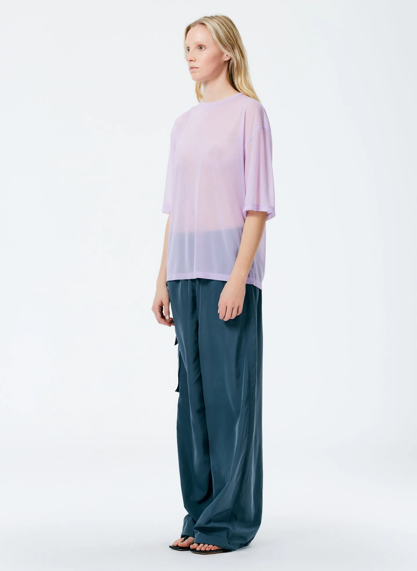 Sheer Gauze Easy T-Shirt
