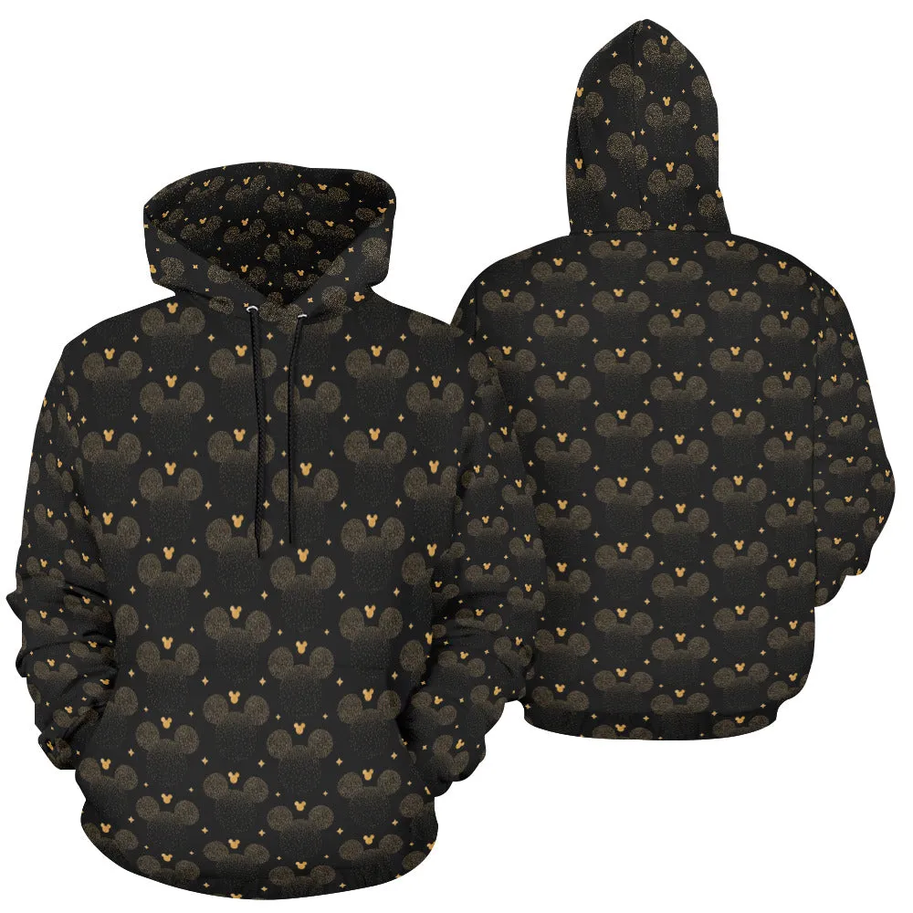 Shimmering Gold Hoodie for Men