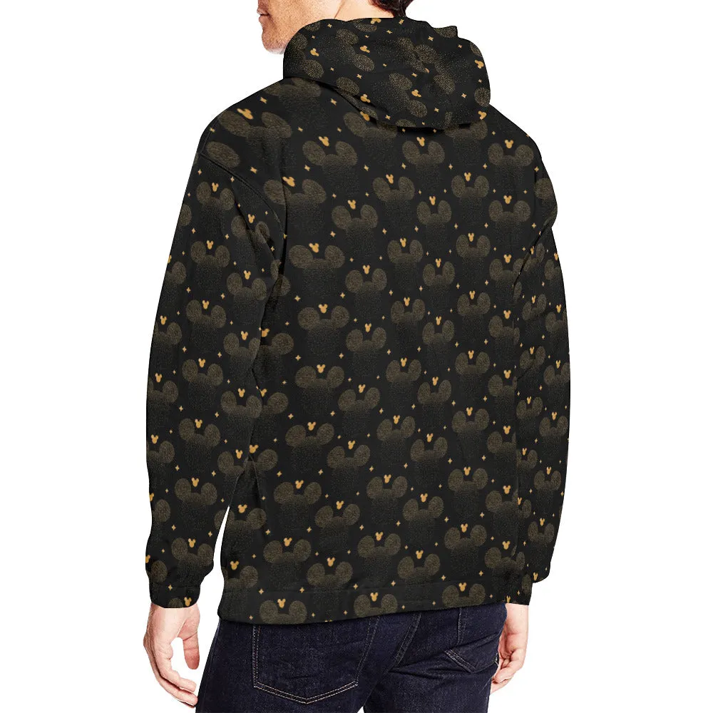 Shimmering Gold Hoodie for Men