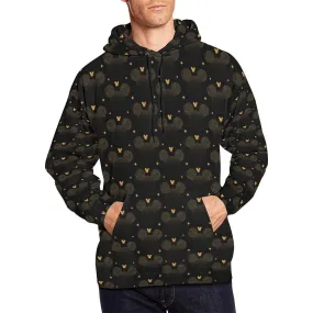Shimmering Gold Hoodie for Men