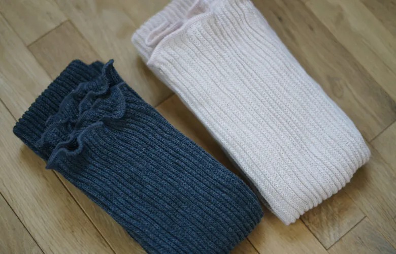 Silk Cotton Double-weave Leg Warmers