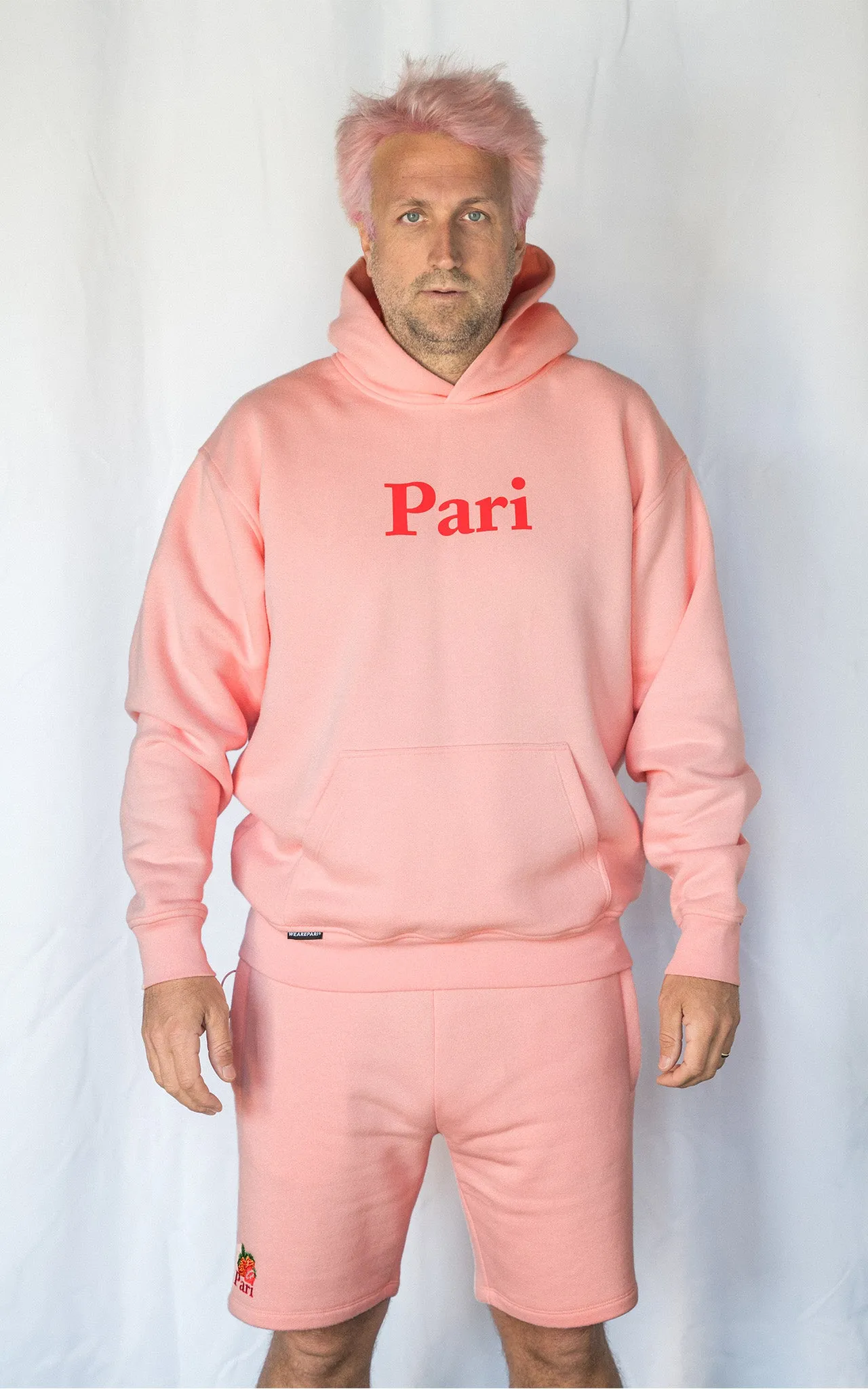 STRAWBERRY PASTEL CLUB HOODIE