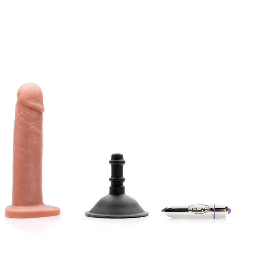 Tantus Alan O2 Dildo Vibrating Kit with Suction Cup
