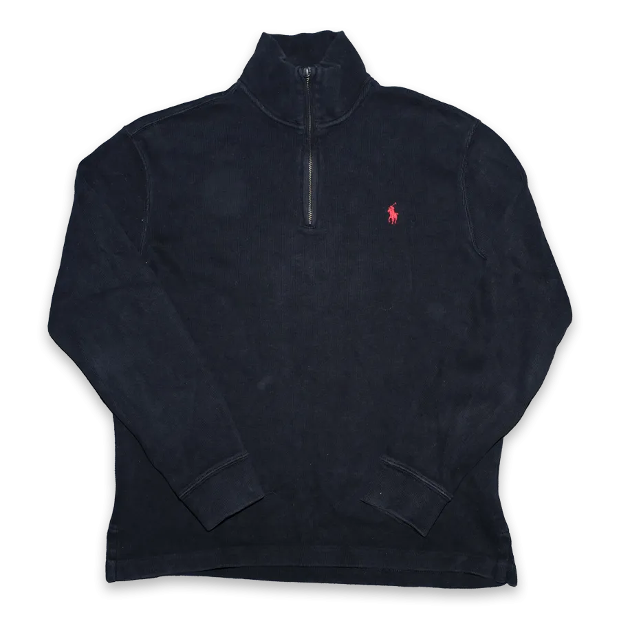 Vintage Polo Ralph Lauren Q-Zip Sweater Small