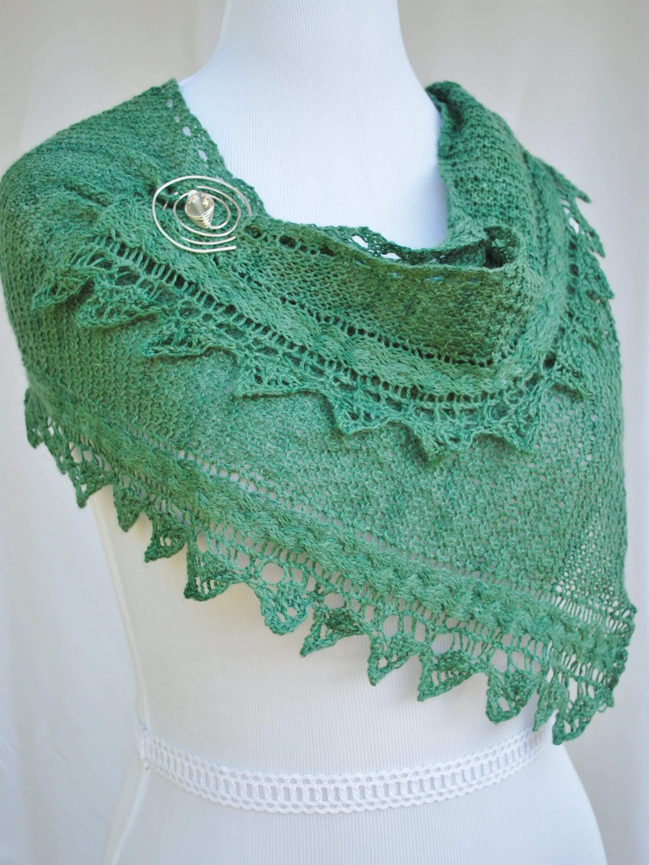 Walderton Knit Shawl Pattern PDF Download