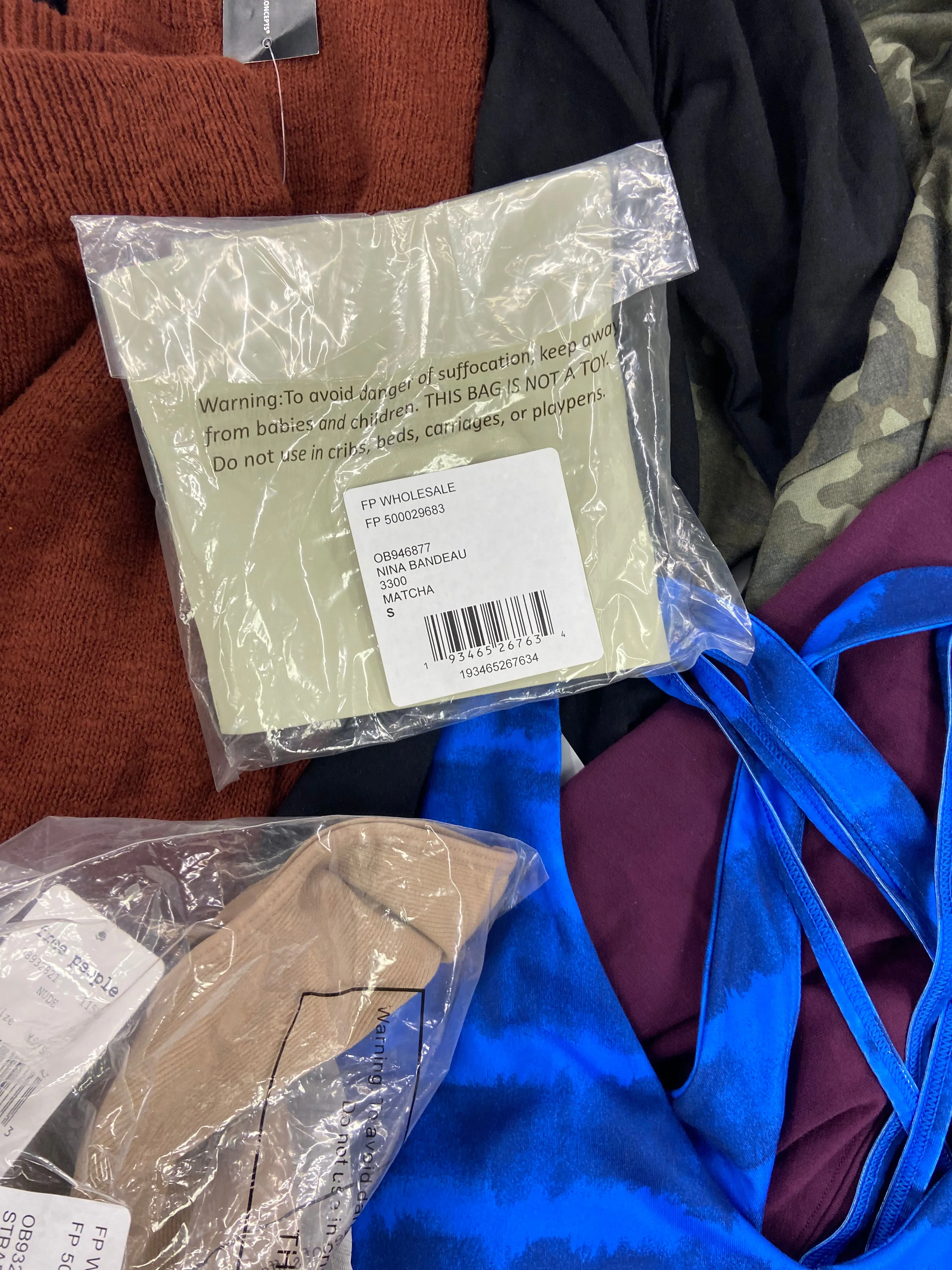 Women's Clothing Wholesale Lot, POLO RALPH LAUREN, NIKE, FREE PEOPLE, INC and more, 18 items, Shelf Pulls, MSRP $770
