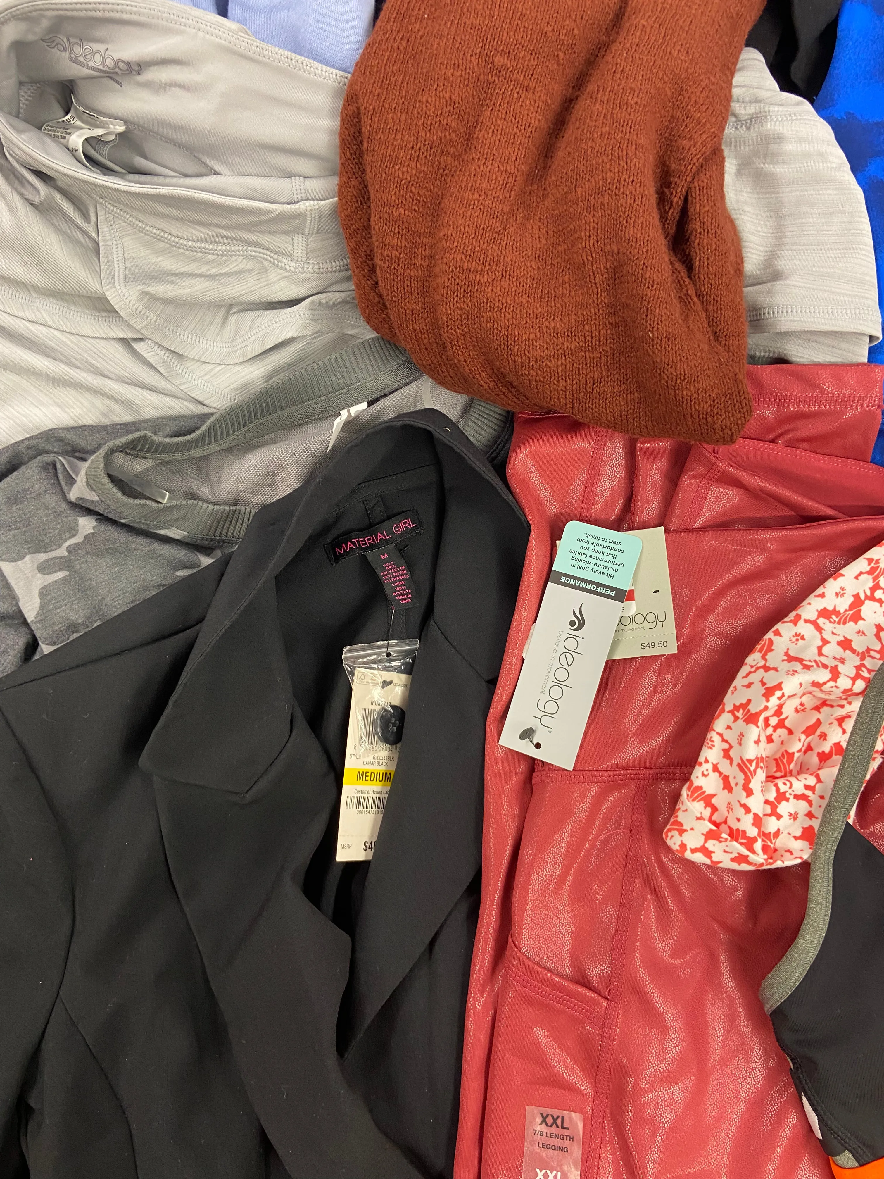 Women's Clothing Wholesale Lot, POLO RALPH LAUREN, NIKE, FREE PEOPLE, INC and more, 18 items, Shelf Pulls, MSRP $770